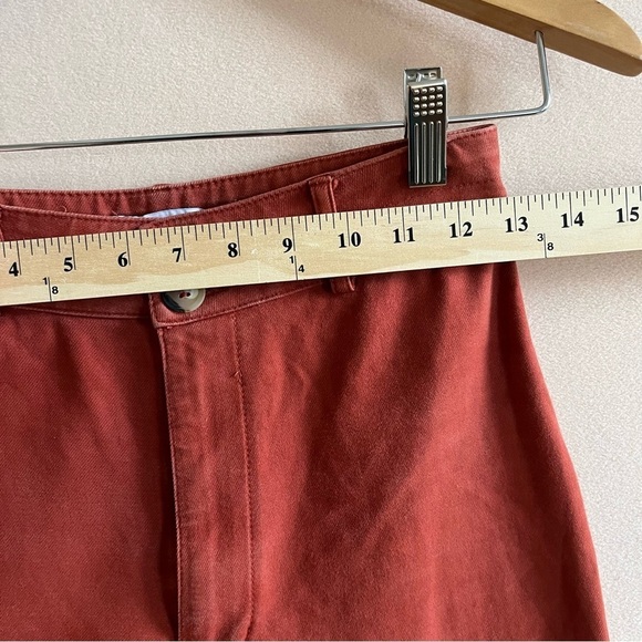 Maria Stanley Wide Leg Luna Salsa Rust Pants in 0 Cropped - Picture 12 of 16